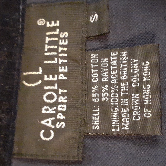 Vintage Carole little petite vest  size small - Picture 5 of 5